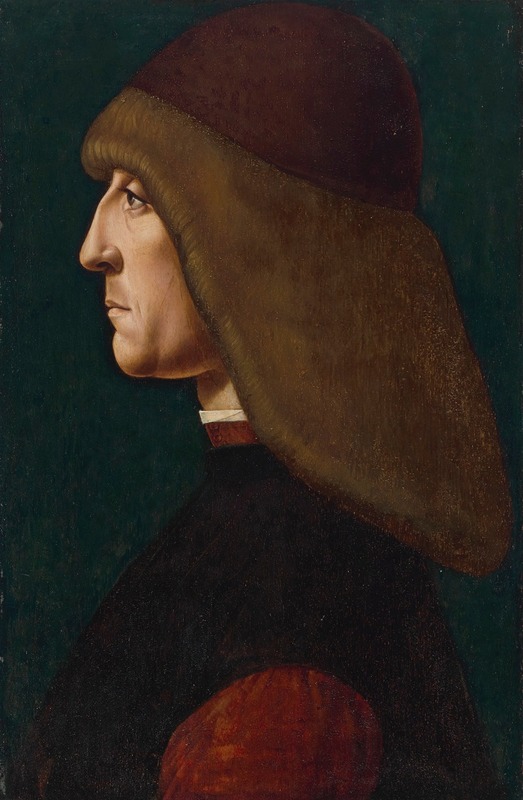 Giovanni Ambrogio de Predis - Portrait of a gentleman