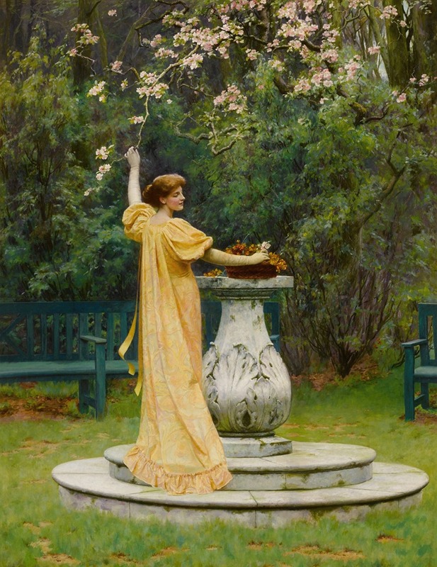 Leonard Charles Nightingale - Spring in Bloom