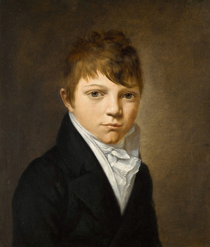 Louis Léopold Boilly - Portrait of a young boy