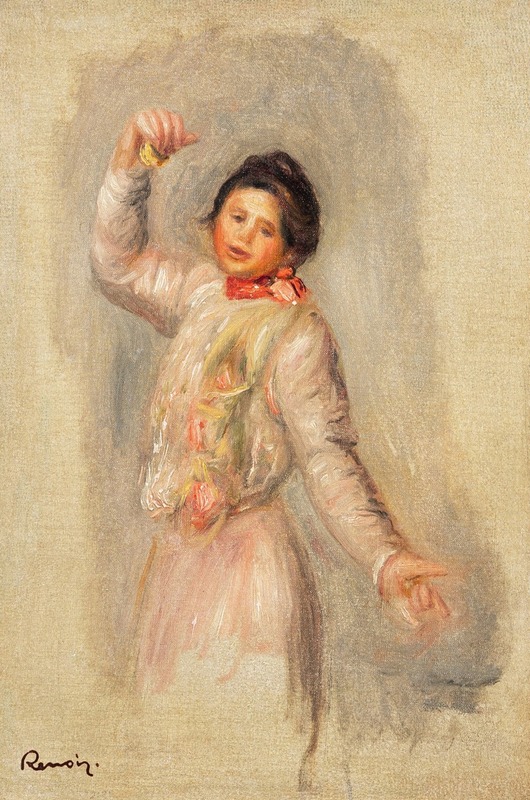 Pierre-Auguste Renoir - Danseuse aux castagnettes