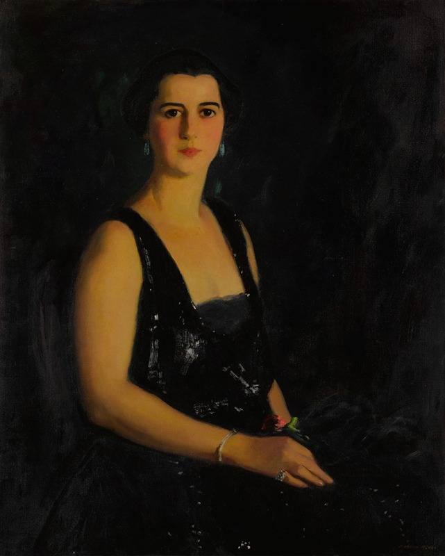 Robert Henri - Portrait of Mrs. Arthur Bond Cecil