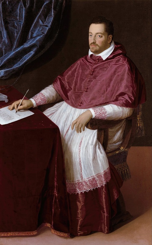 Scipione Pulzone - Cardinal Ferdinando de’ Medici, later Grand Duke Ferdinando I of Tuscany