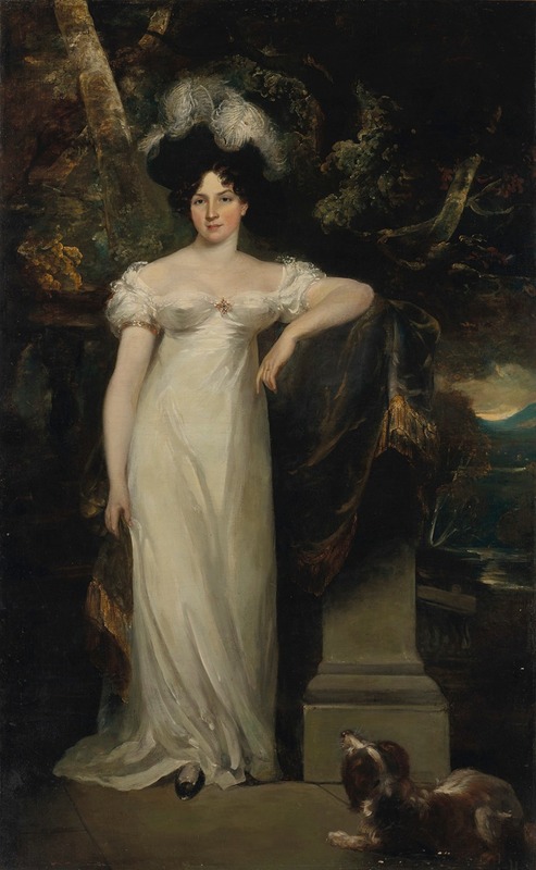 Sir William Beechey - Portrait of Mrs. Lennox, afterwards Lady Ashley