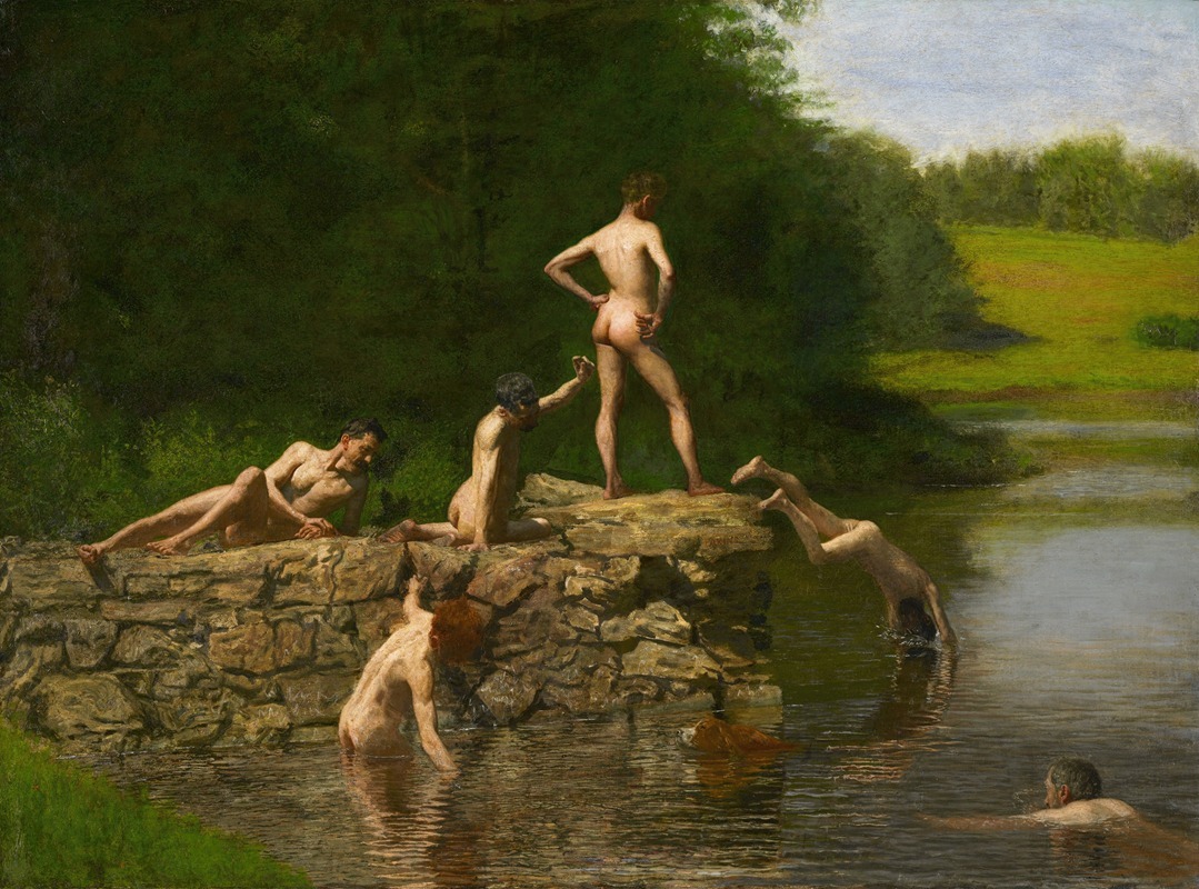 Thomas Eakins - Swimming