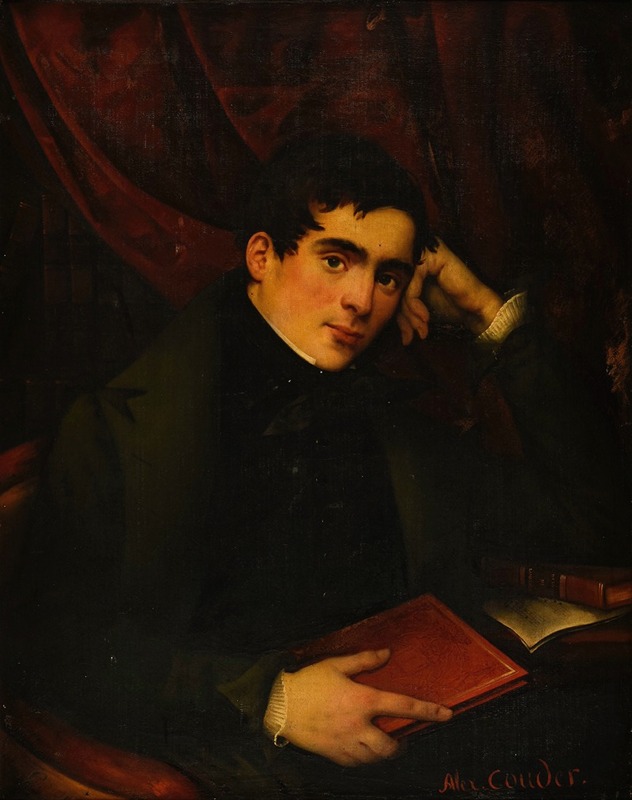 Alexandre Couder - Alphonse de Lamartine