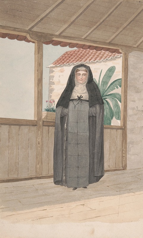Alfred Diston - Nun of the Order of Santa Clara