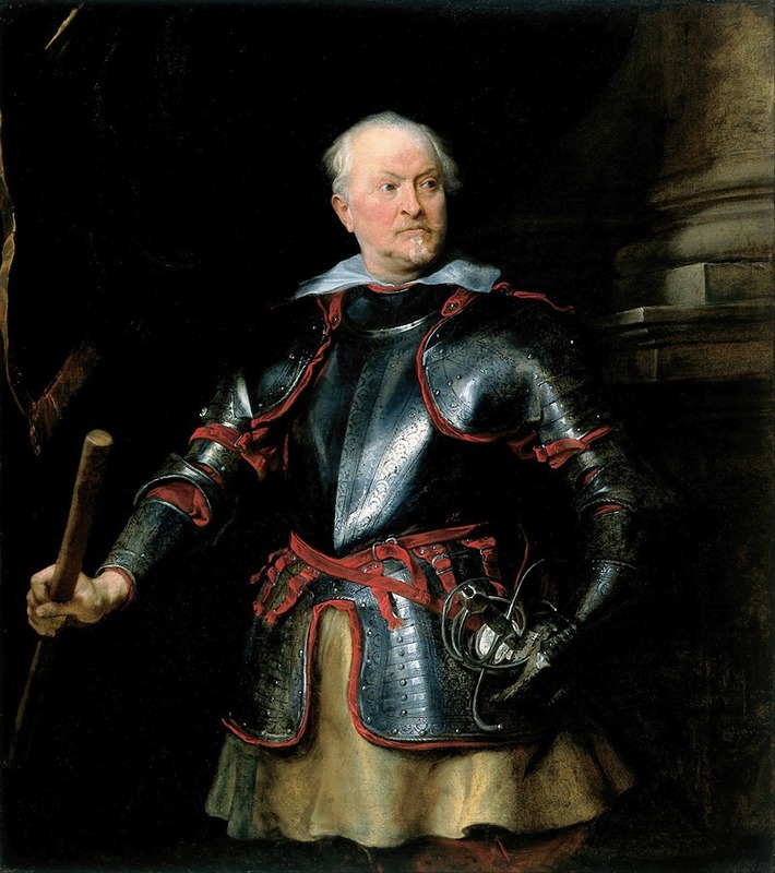 Anthony van Dyck - Portrait of a A Man in Armor