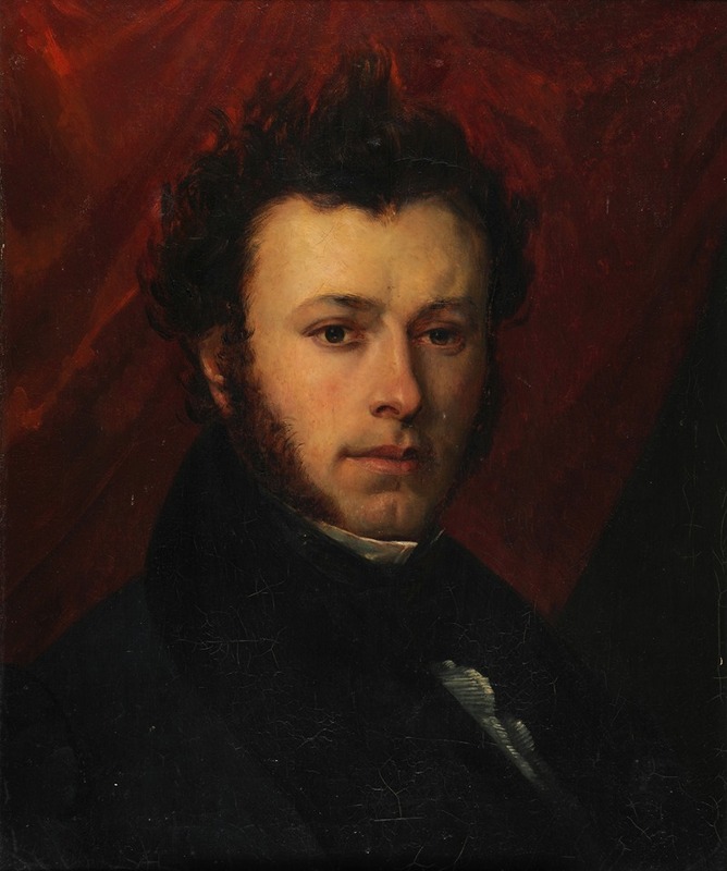 Charles-Auguste Herbé - Autoportrait