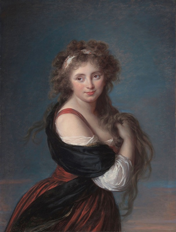 Elisabeth Louise Vigée Le Brun - Portrait of Hyacinthe-Gabrielle Roland