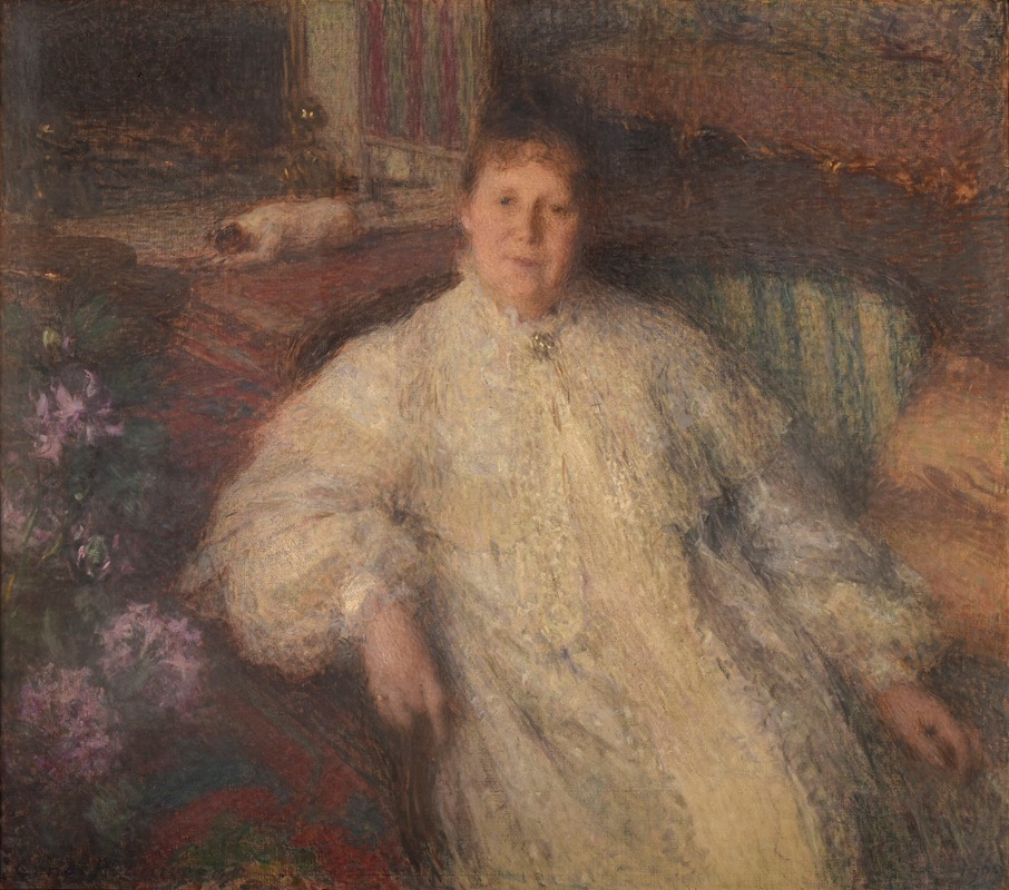 Ernest Laurent - Madame Dauphin-Dornès (Belle-mère de Paul Jamot)