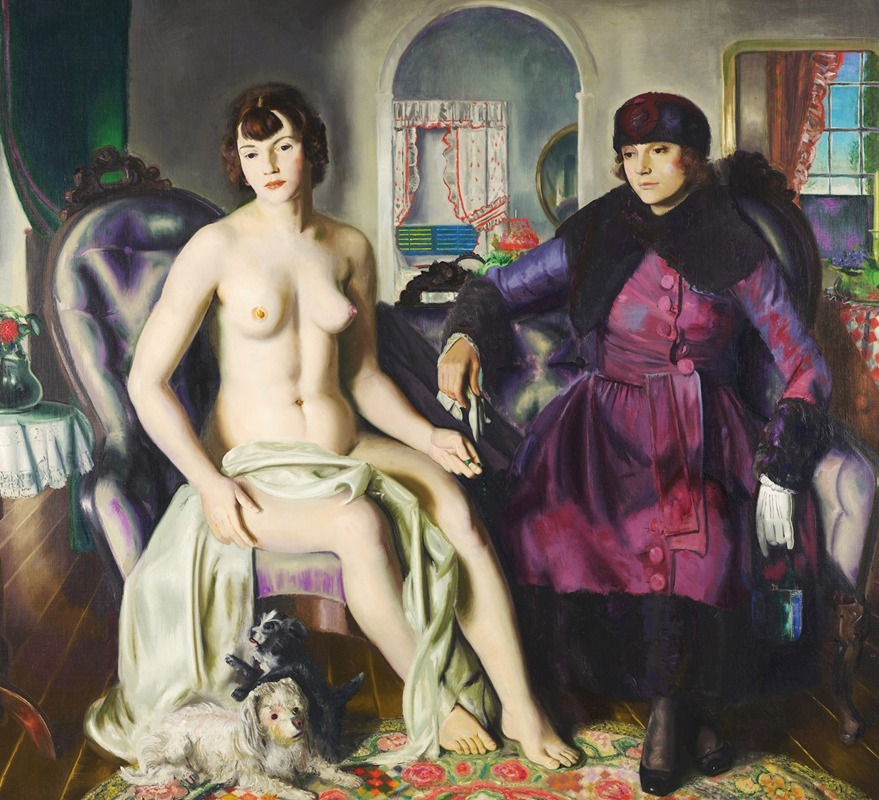 George Wesley Bellows - Two Women 