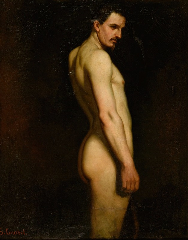 Gustave Courbet - Étude de nu