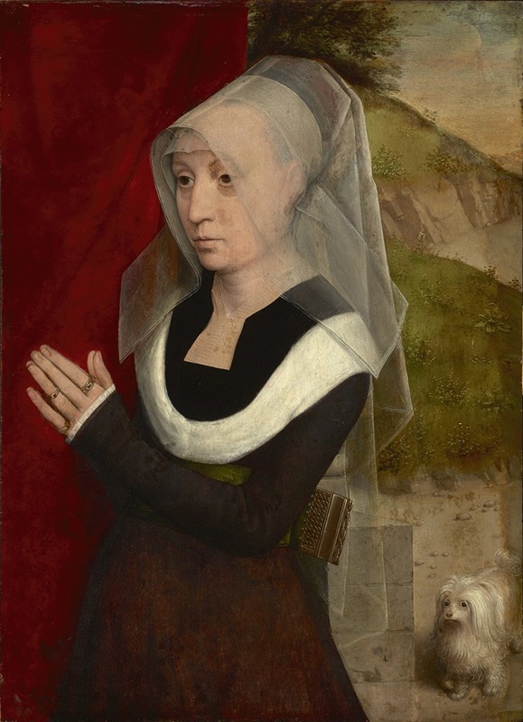Hans Memling - Portrait of a woman at prayer