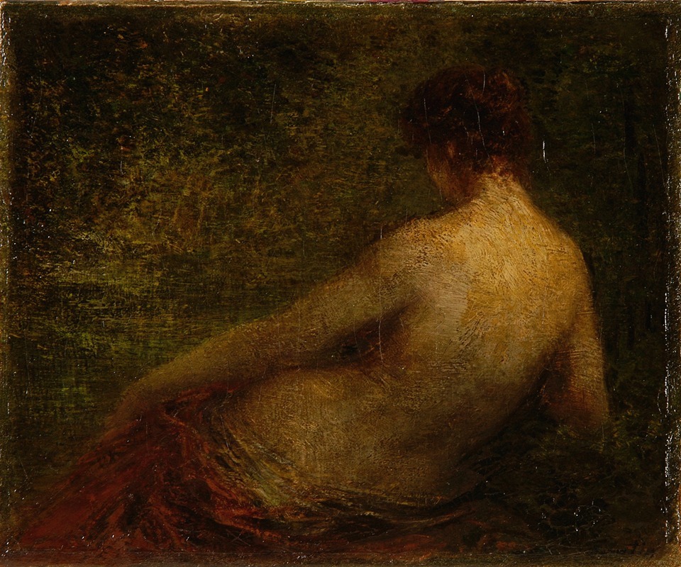 Henri Fantin-Latour - Femme nue de dos