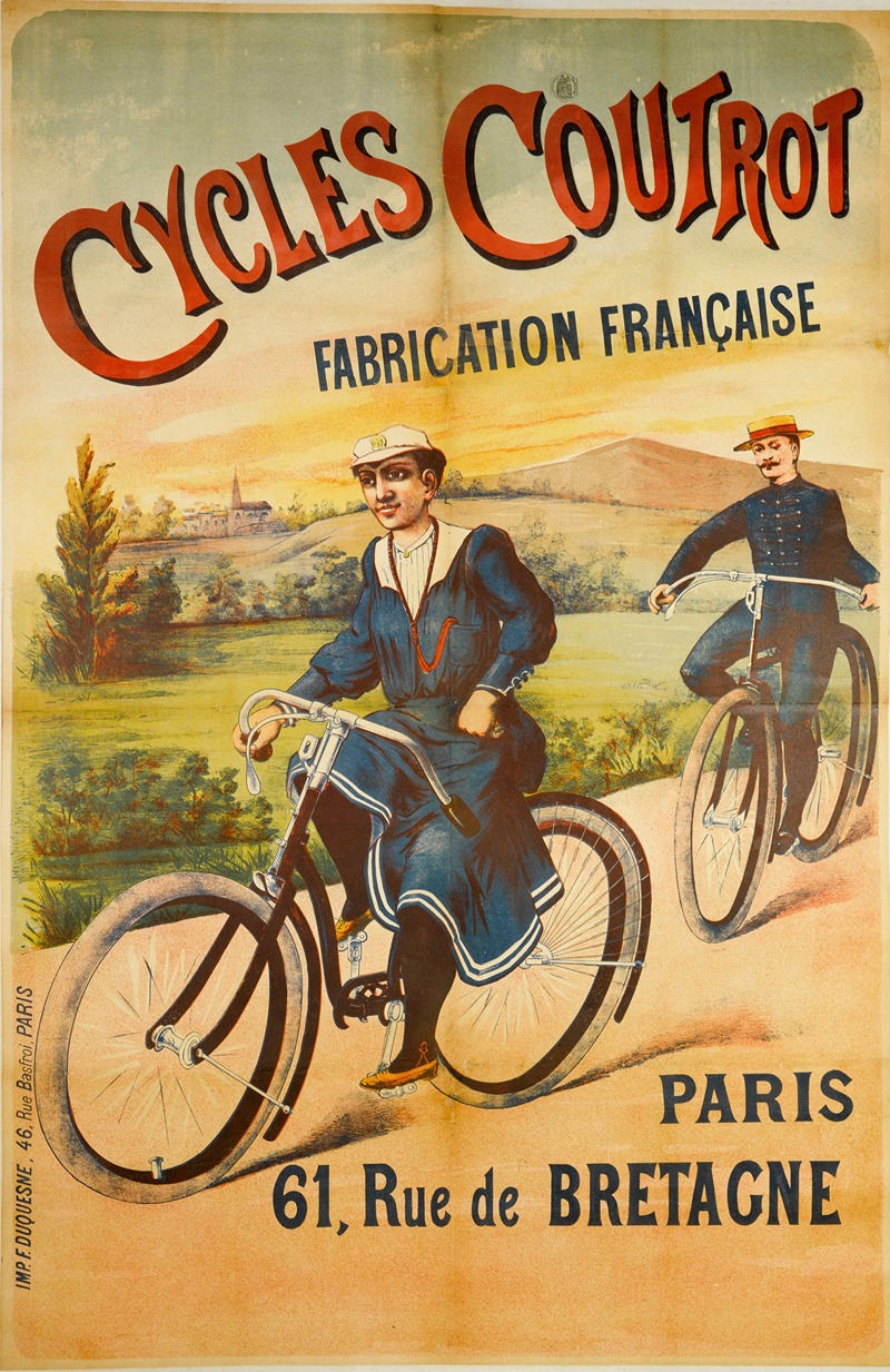 Anonymous - Cycles Coutrot Fabrication Francaise