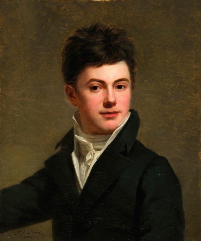 Alphonse-Henri Perin - Autoportrait