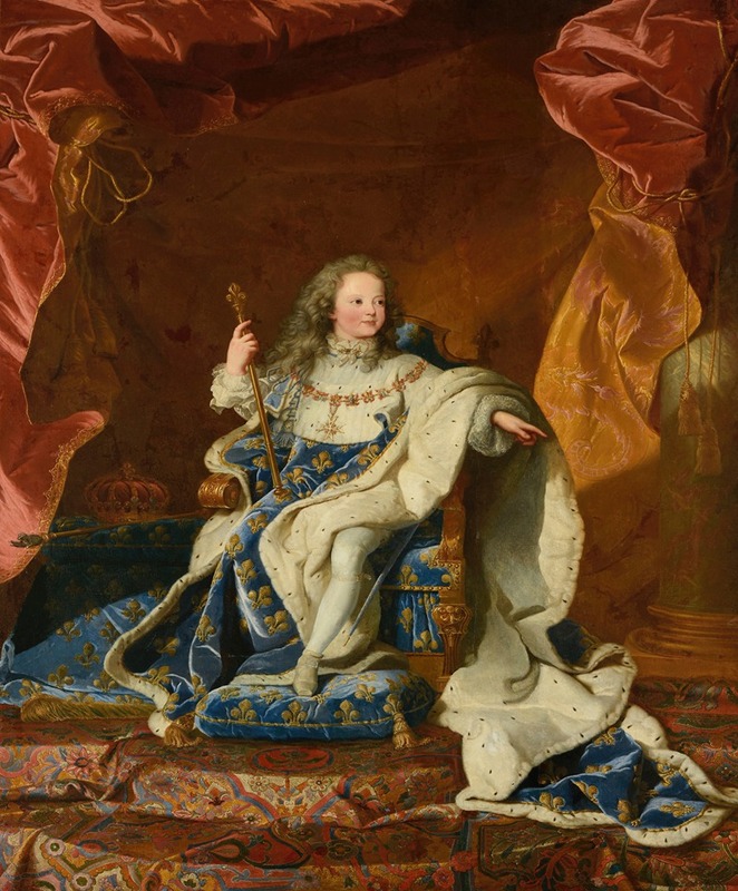 Hyacinthe Rigaud - Louis XV, roi de France et de Navarre