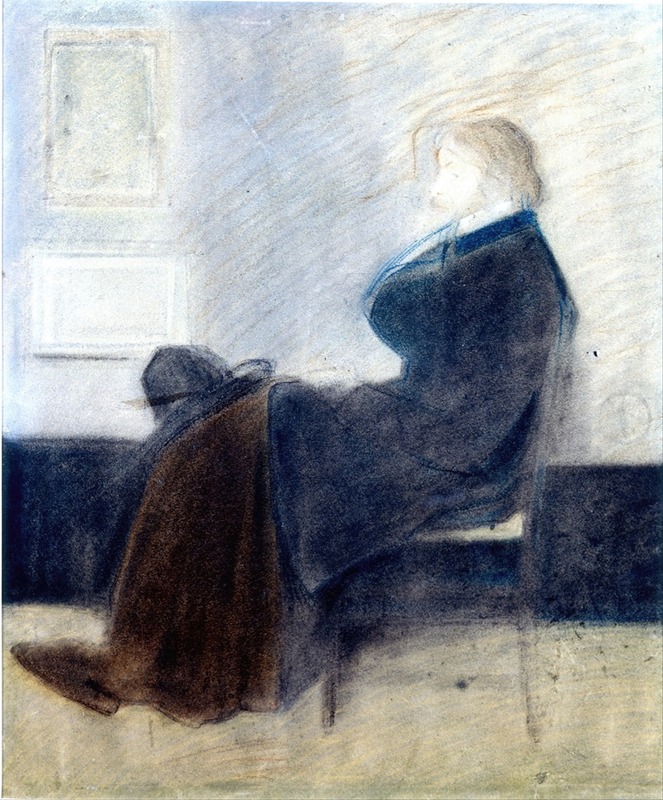James Abbott McNeill Whistler - Study of Thomas Carlyle