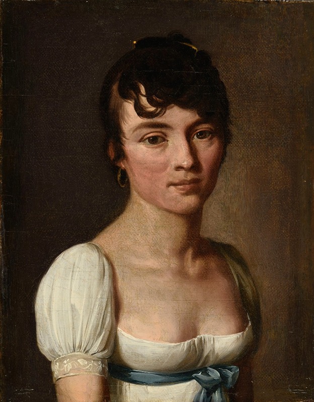 Louis Léopold Boilly - Portrait de femme anonyme