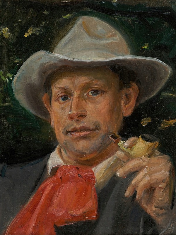 Michael Ancher - Portrait of Martin Andersen Nexø
