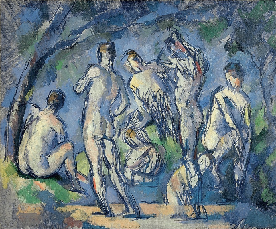 Paul Cézanne - Seven Bathers