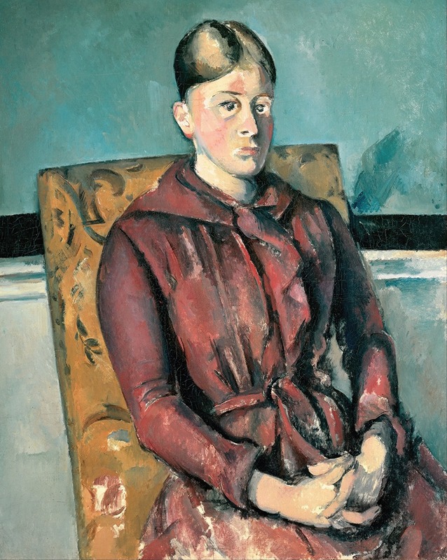 Paul Cézanne - Madame Cézanne In A Yellow Armchair