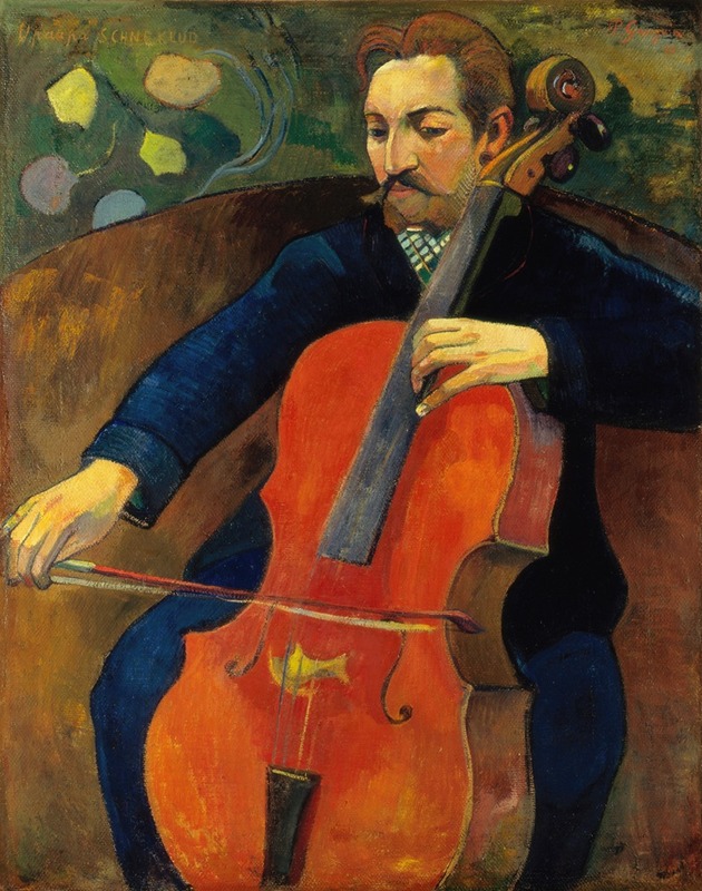 Paul Gauguin - The Violoncellist Schneklud