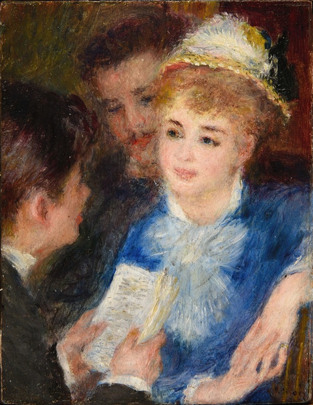 Pierre-Auguste Renoir - La Lecture du rôle