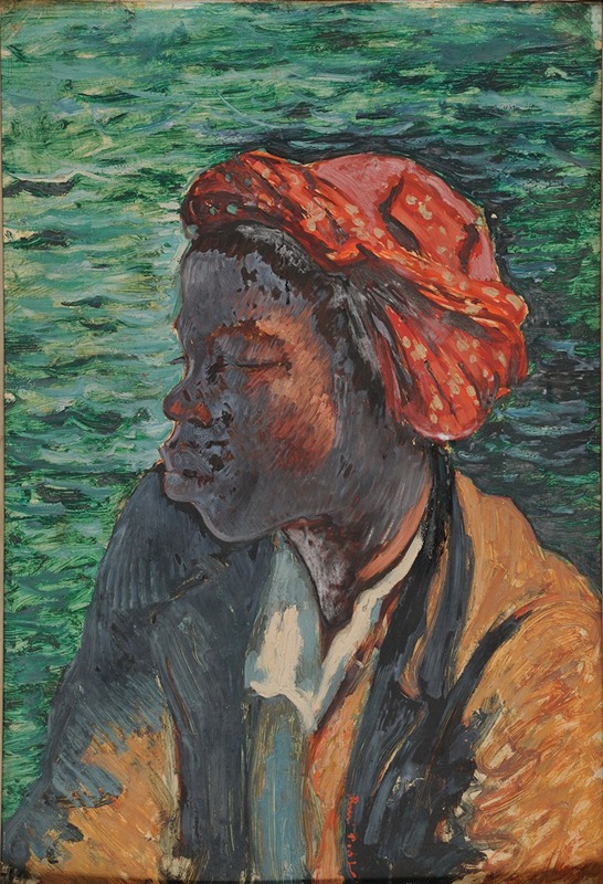 René Piot - Le nègre au turban rouge