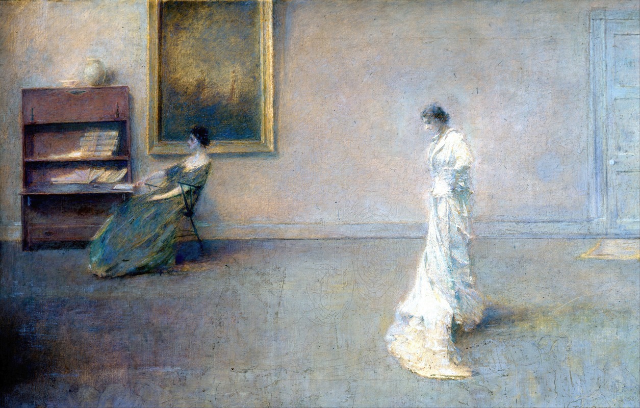 Thomas Wilmer Dewing - The White Dress