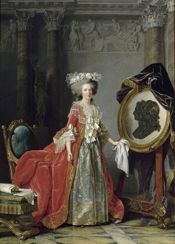 Adélaïde Labille-Guiard - Portrait of Madame Adélaïde (1732-1800)
