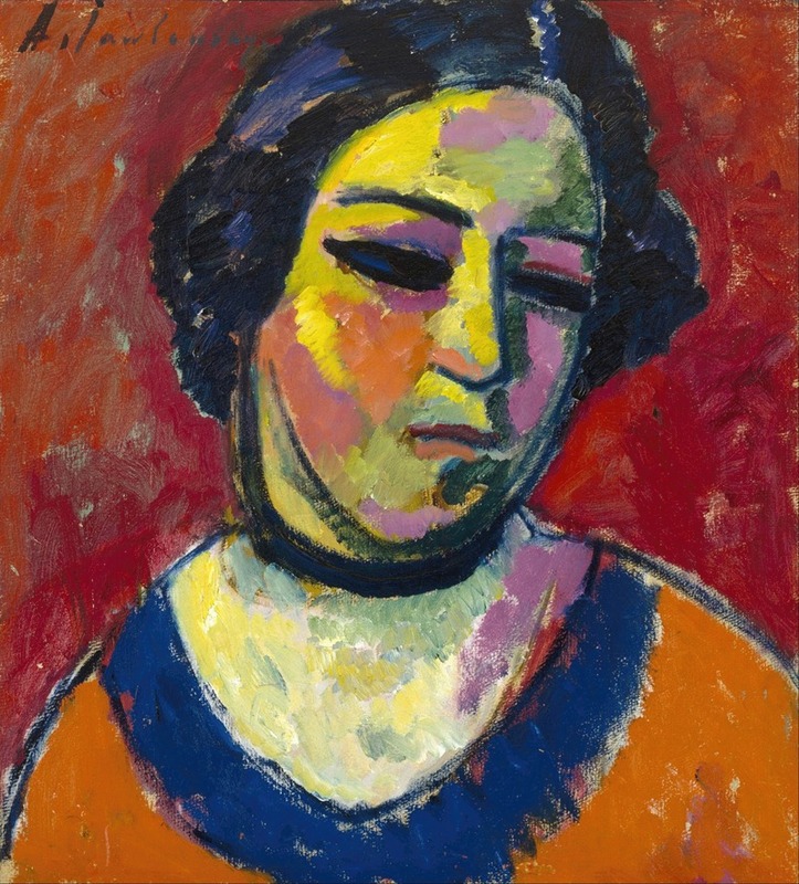Alexej von Jawlensky - Portrait of a Woman
