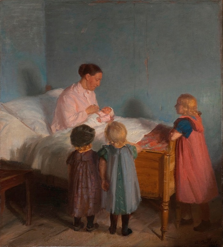 Anna Ancher - Little Brother