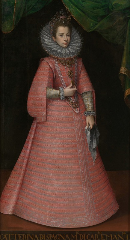 Anonymous - Portait of Caterina of Asburgo