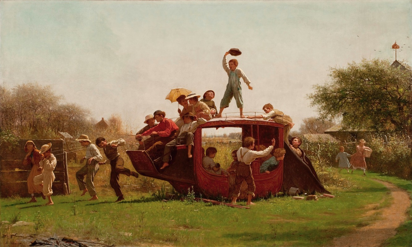 Eastman Johnson - The Old Stagecoach