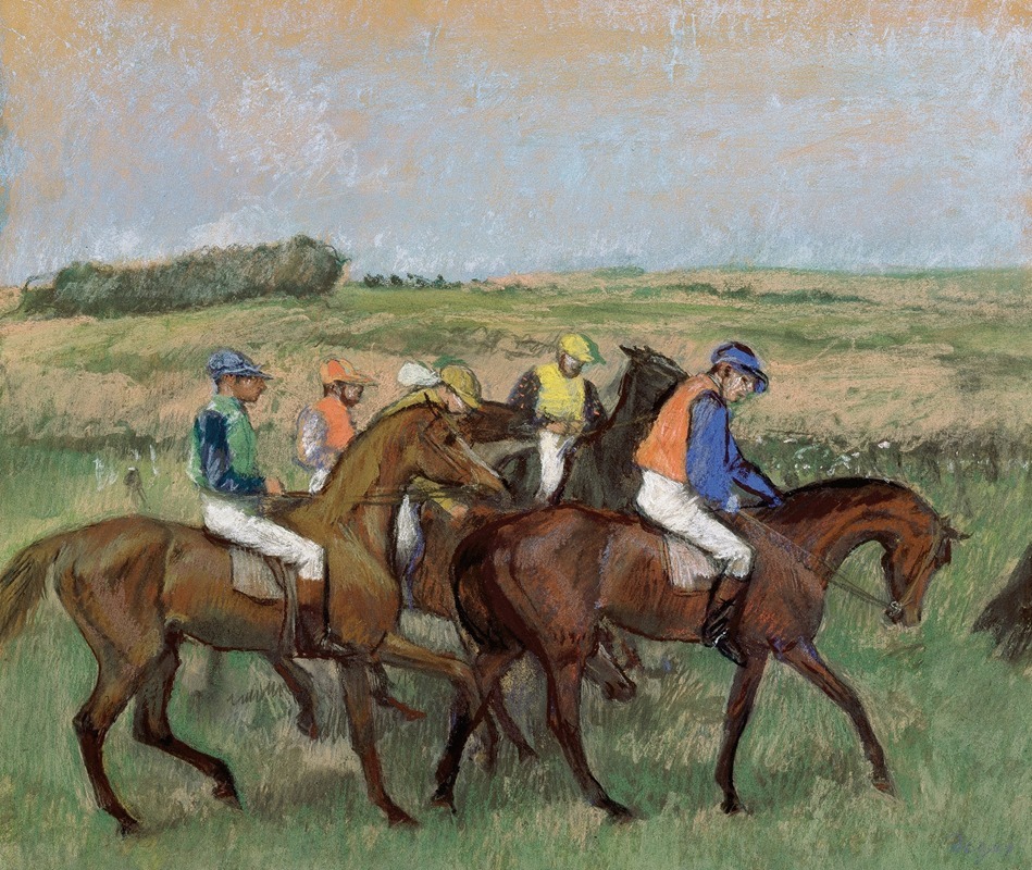 Edgar Degas - Races