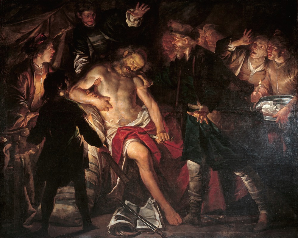 Gioacchino Assereto - Death of Cato