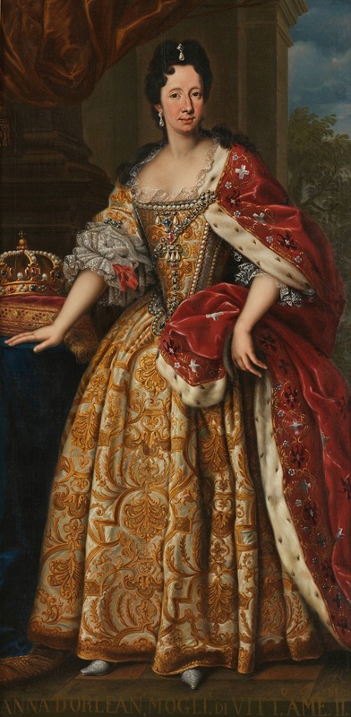 Giovanni Panealbo - Portait of Anne Marie d’Orléans