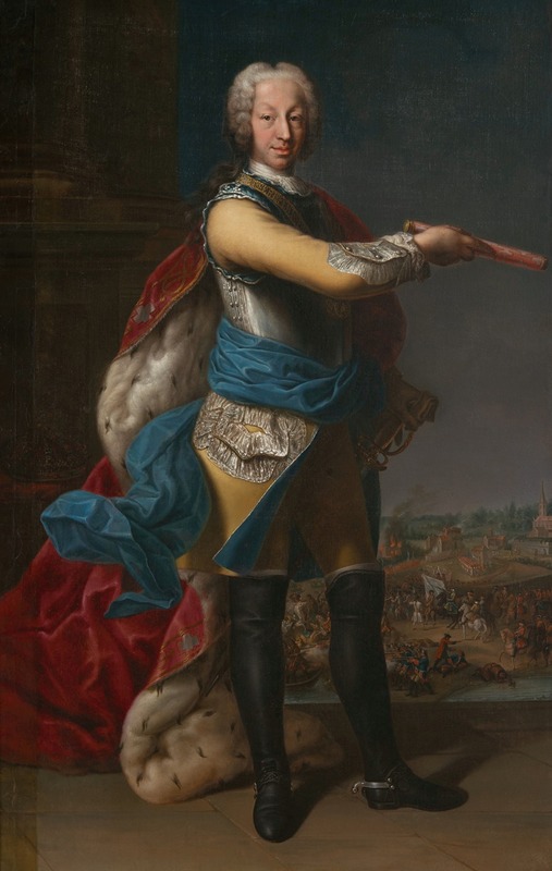 Giovanni Panealbo - Portait of Charles Emmanuel III of Sardinia (1701-1773)