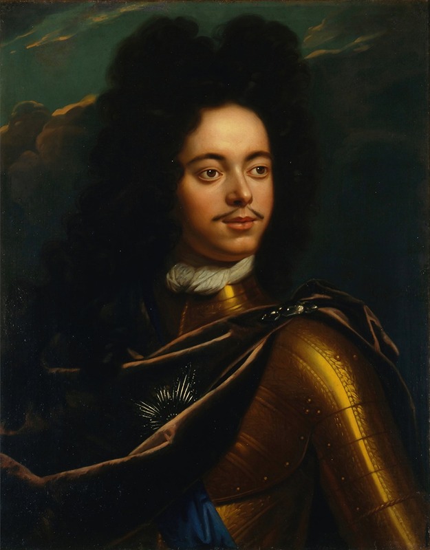 Godfried Schalcken - Portrait of Peter I of Russia