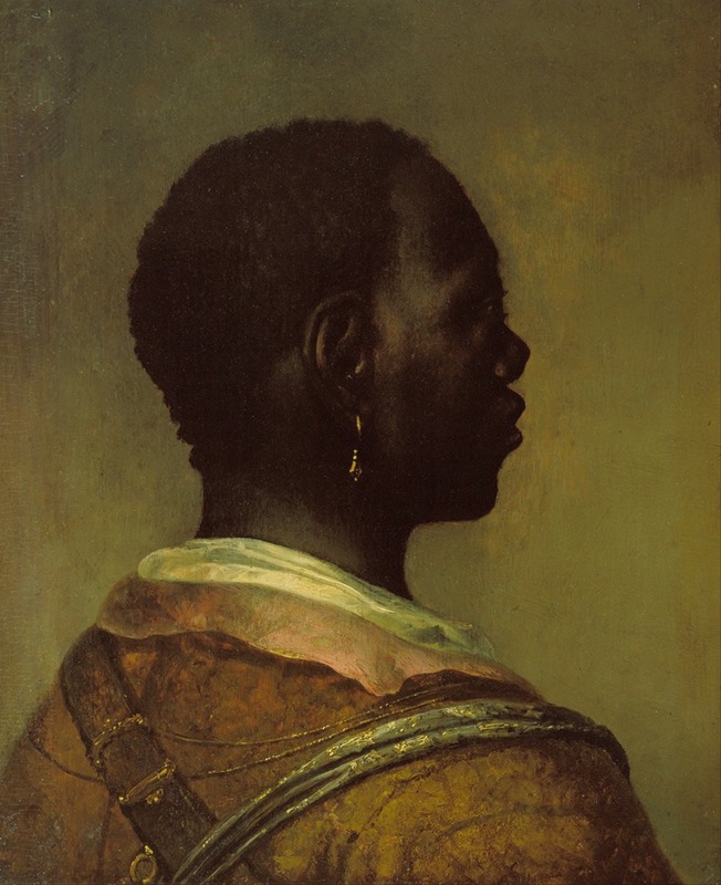 Govert Flinck - Head of a Black Man