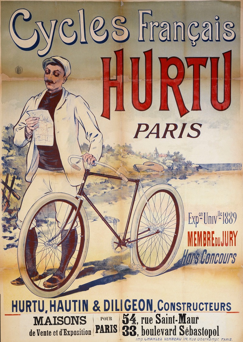 Eugène Ogé - Cycles Français HURTU PARIS