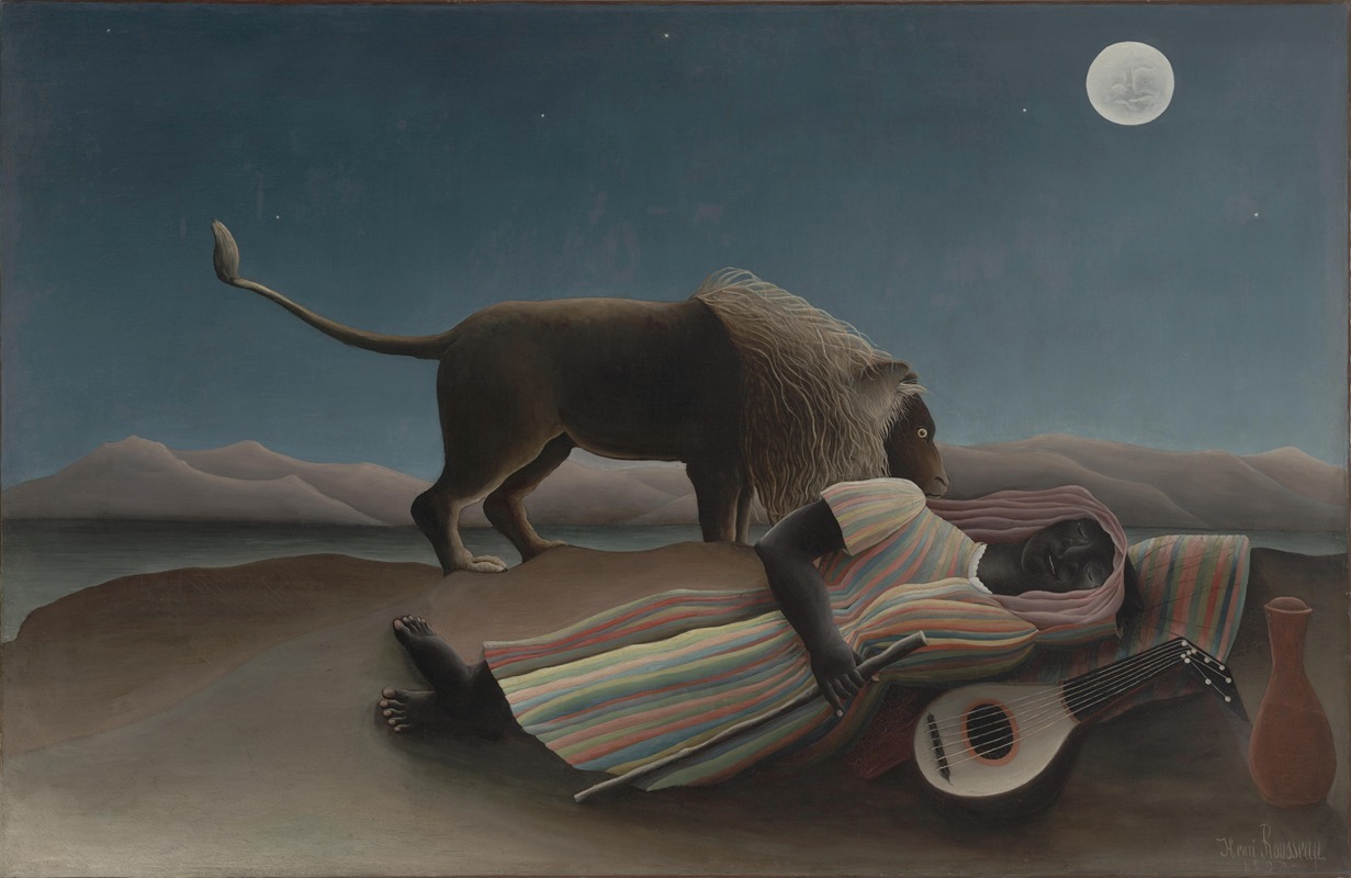 Henri Rousseau - The Sleeping Gypsy