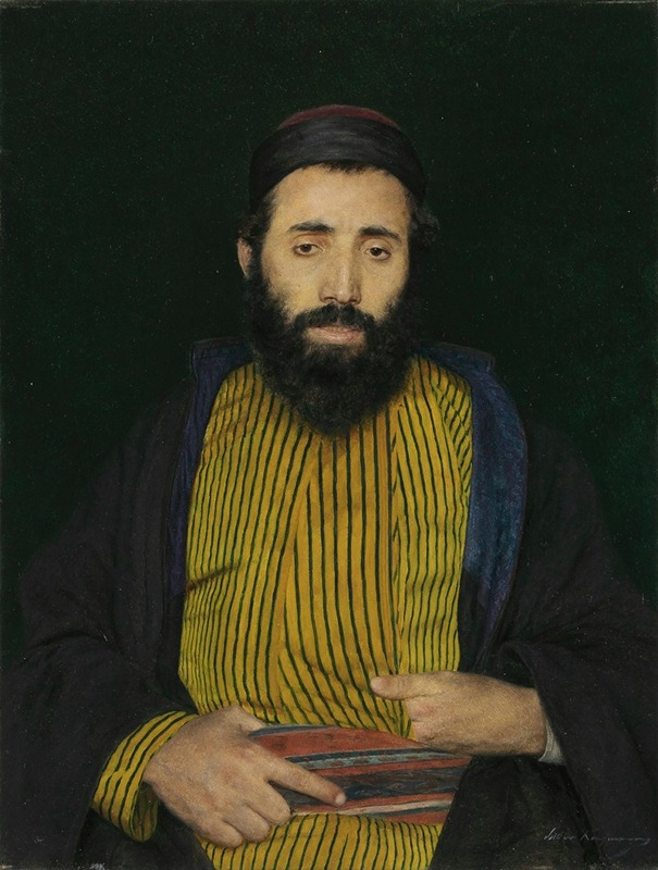 Isidor Kaufmann - Portrait of a Sephardic Jew