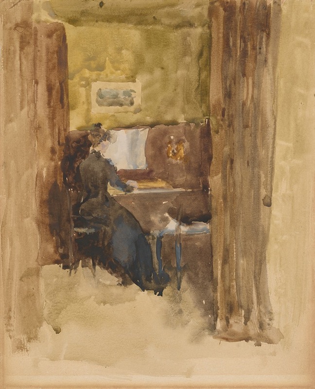 James Abbott McNeill Whistler - Bravura in Brown