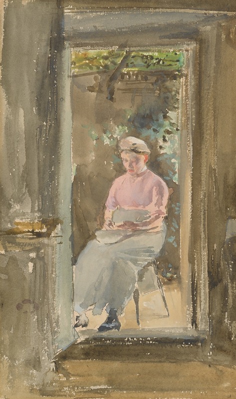 James Abbott McNeill Whistler - Pink Note–Shelling Peas