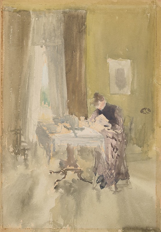 James Abbott McNeill Whistler - Violet and Amber–Tea