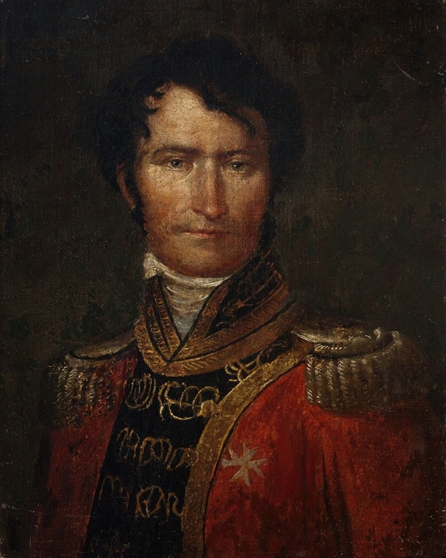 Jan Rustem - Portrait of a young Aristocrat with a Uniform of Malta’s Order of Knights
