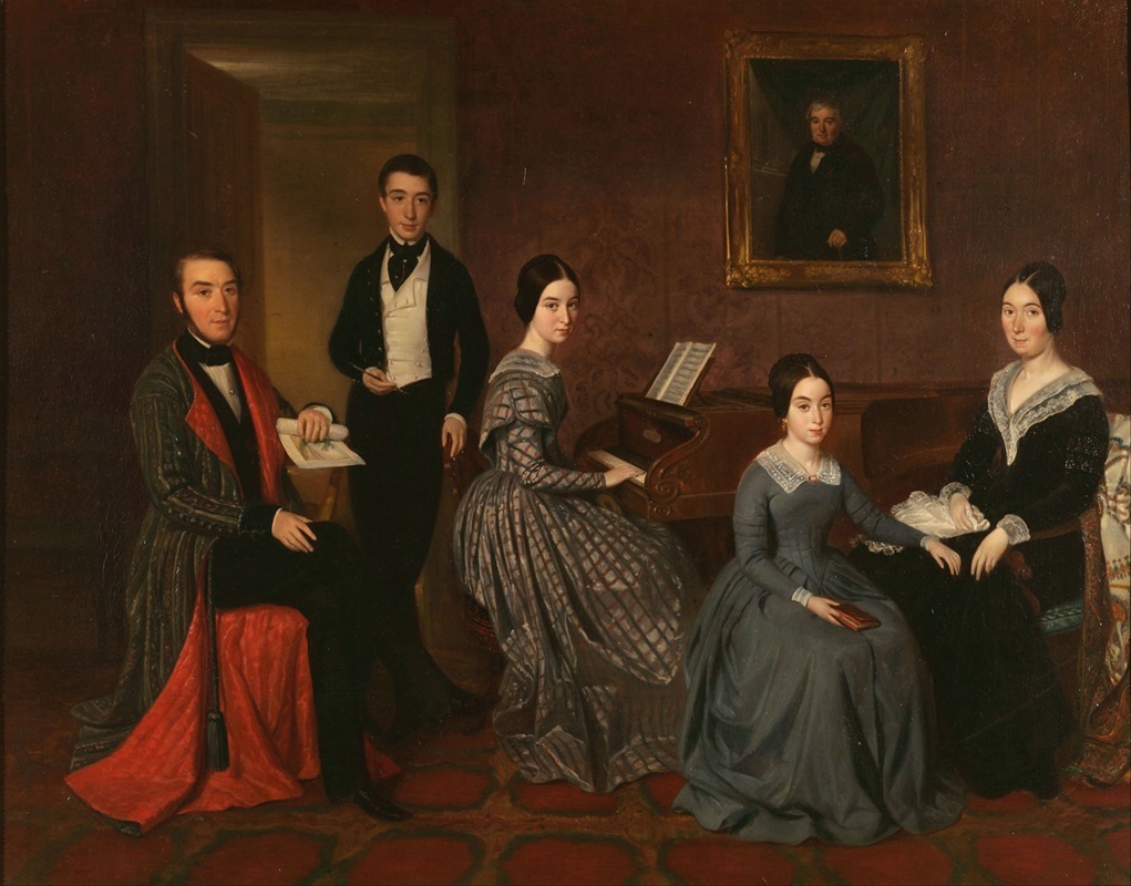 Joaquín Espalter - The family of Jorge Flaquer