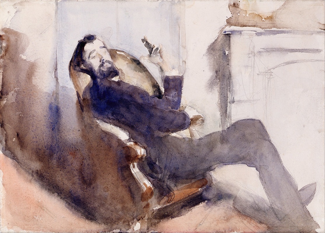 John Singer Sargent - Portrait of Paul-César Helleu